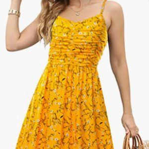 Women Casual Sundresses for Women Beach A Line Summer Dress